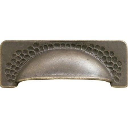 Gan Eden Center to Center DC Cup Door Pull, Wind Over Antique - 96 mm GA1786591